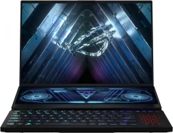 Ноутбук Asus ROG Zephyrus Duo 16 GX650PY-NM083W Ryzen 9 7945HX 32Gb SSD2Tb NVIDIA GeForce RTX4090 16Gb 16&amp;quot; IPS WQXGA (2560x1600) Windows 11 Home black WiFi BT Cam (90NR0BI1-M004V0)