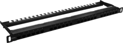Патч-панель Suprlan 10-0404 19&amp;quot; 0,5U 24xRJ45 кат.5E UTP