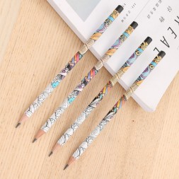 Карандаш ч/г Deli EU53300-1 Arti Graff 2B шестигран. тополь кор.европод. (1шт)