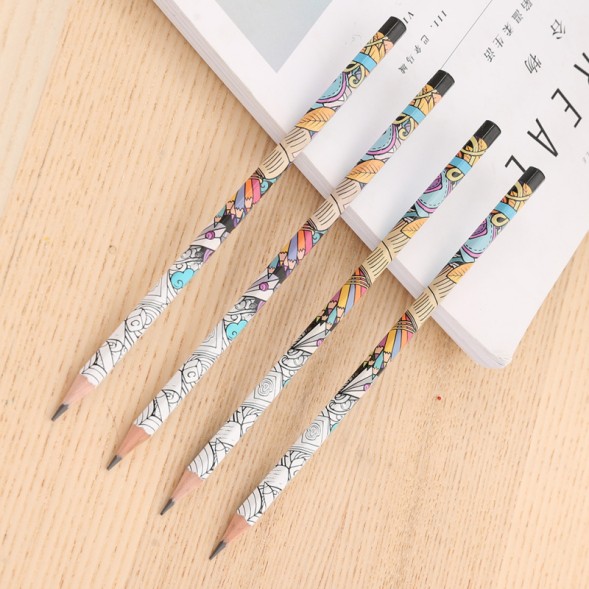 Карандаш ч/г Deli EU53300-1 Arti Graff 2B шестигран. тополь кор.европод. (1шт)