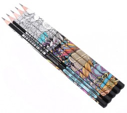 Карандаш ч/г Deli EU53300-1 Arti Graff 2B шестигран. тополь кор.европод. (1шт)