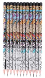 Карандаш ч/г Deli EU53300-1 Arti Graff 2B шестигран. тополь кор.европод. (1шт)