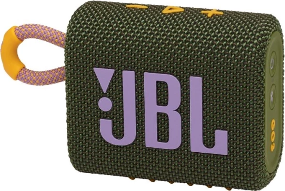 Колонка порт. JBL GO 3 зеленый 4.2W 1.0 BT 10м (JBLGO3GRN)