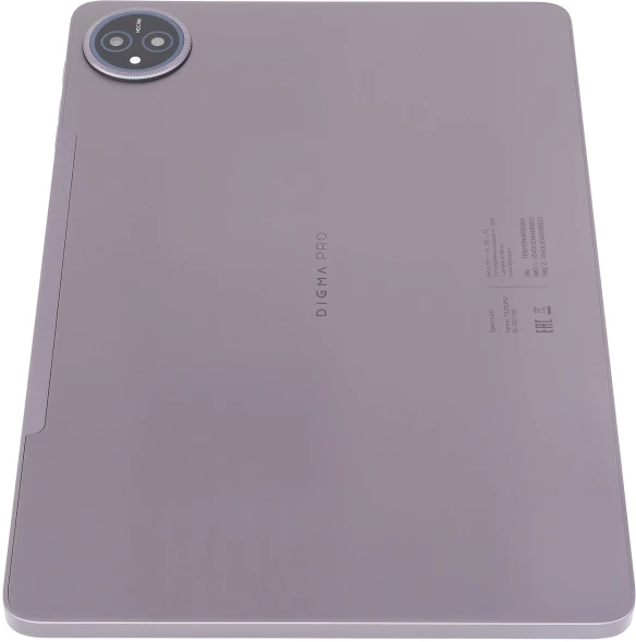 Планшет Digma Pro Spectrum T606 (1.6) 8C RAM6Gb ROM128Gb 10.1&amp;quot; IPS 1280x800 4G 2Sim Android 14 темно-серый 13Mpix 5Mpix BT WiFi microSD 512Gb 6000mAh
