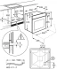 Духовой шкаф Электрический Electrolux EOF3H40BW белый