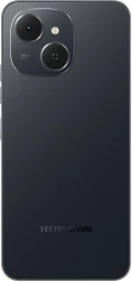 Смартфон Tecno Spark 40C 128Gb 8Gb черный моноблок 3G 4G 2Sim 6.67&amp;quot; 720x1600 Android 15 13Mpix 802.11 a/b/g/n/ac/ax GPS GSM900/1800 Protect FM microSD max1024Gb