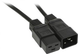 Шнур питания Rem R-16-Cord-C19-C20-1.8 C19-C20 проводник.:3x1.5мм2 1.8м 220В 16А (упак.:1шт) черный