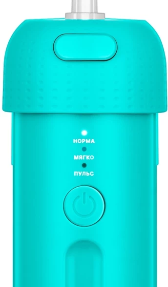 Ирригатор Kitfort КТ-2988 портатив. 2насад. белый/бирюзовый