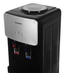 Кулер Starwind SW-1011EB напольный электронный черный/серебристый