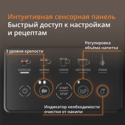 Кофемашина Krups EA201BE0 1690Вт серебристый