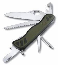 Нож перочинный Victorinox 0.8461.MWCH 111мм 10функц. зеленый/черный карт.коробка