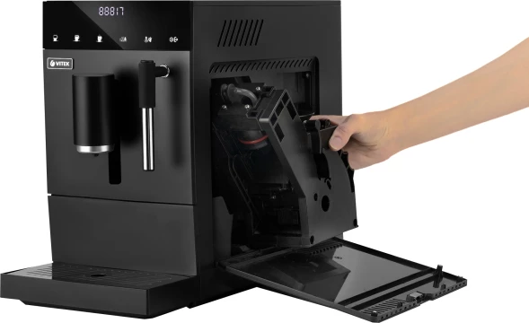 Кофемашина Vitek Metropolis VT-8701 1350Вт черный