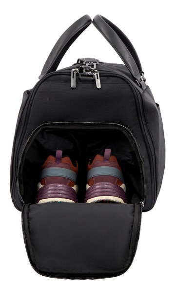 Сумка дорожная Piquadro Brief2 PA6147BR2/N черная нейлон/натур.кожа