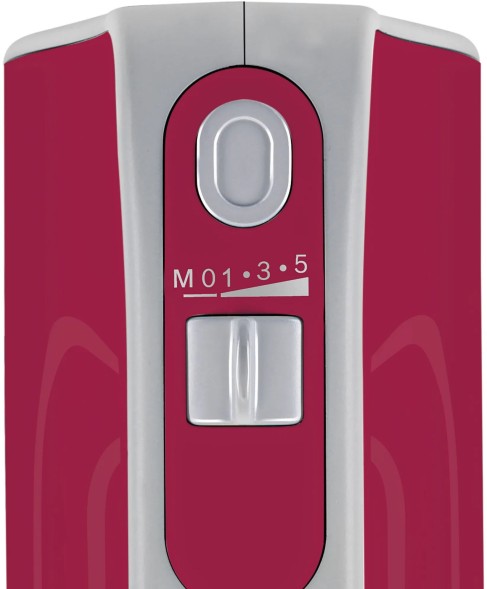 Миксер ручной Bosch MFQ40304 500Вт красный