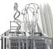 Миксер ручной Bosch MFQ40304 500Вт красный