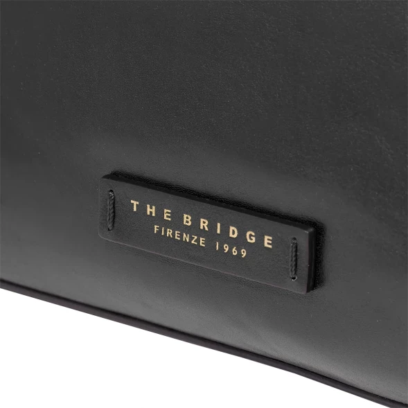 Сумка женская The Bridge Ingrid 04571501/30 черная натур.кожа