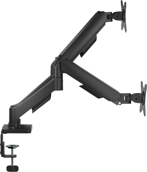 Кронштейн для мониторов Ultramounts UM740 черный 17&amp;quot;-32&amp;quot; макс.18кг крепление к столешнице поворот и наклон