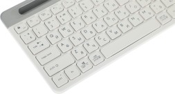 Клавиатура A4Tech Fstyler FBK25 белый/серый USB беспроводная BT/Radio slim Multimedia