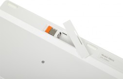 Клавиатура A4Tech Fstyler FBK25 белый/серый USB беспроводная BT/Radio slim Multimedia