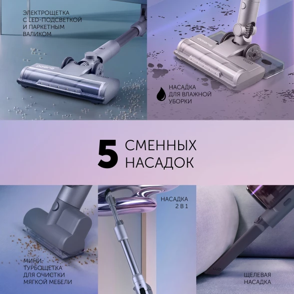 Пылесос Polaris Fusion PVCS 4010 450Вт серый