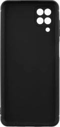Чехол (клип-кейс) BoraSCO для Samsung Galaxy A12 черный (матовый) (39790)