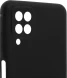 Чехол (клип-кейс) BoraSCO для Samsung Galaxy A12 черный (матовый) (39790)