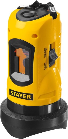 Нивелир лазерн. Stayer 34960-H2 цв.луч. красный 2луч.
