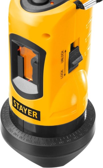 Нивелир лазерн. Stayer 34960-H2 цв.луч. красный 2луч.