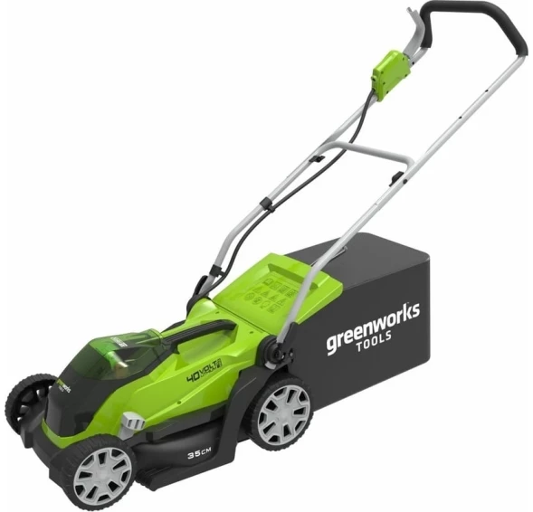 Газонокосилка роторная Greenworks G40LM35 (2501907)