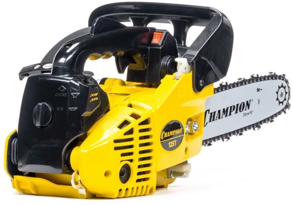 Бензопила Champion 125T-10 700Вт 0.95л.с. дл.шины:10&amp;quot; (25cm)