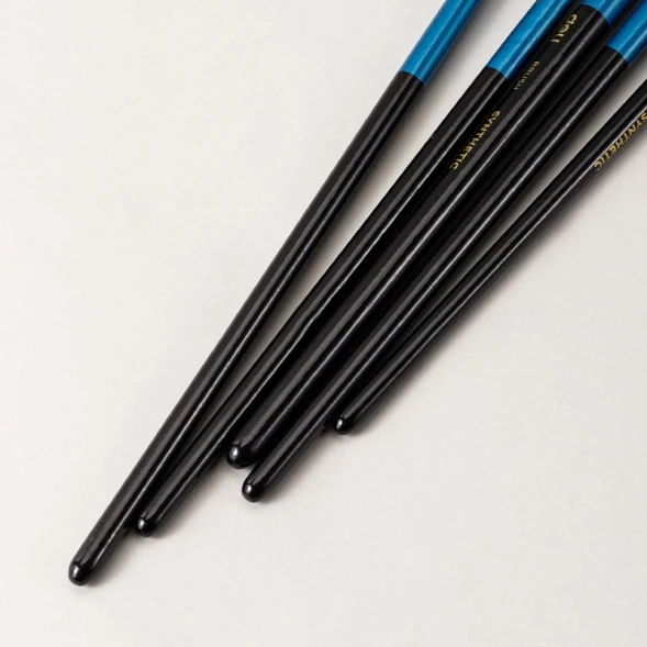 Набор кистей Deli EC406 синтетика (наб.5шт) синт.кругл.№1,3,5/синт.плос.№5,8