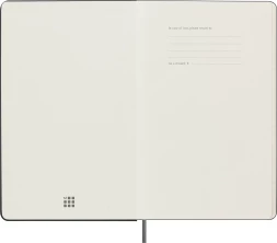Еженедельник Moleskine ACADEMIC WKNT Large 130х210мм датир.18мес 208стр. черный