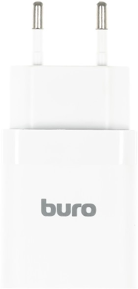 Сетевое зар./устр. Buro BUWE1 10.5W 2.1A 2xUSB универсальное белый (BUWE10S200WH)