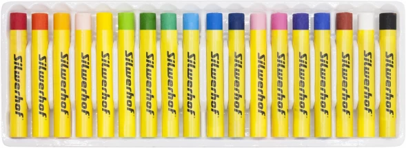 Масляная пастель Silwerhof Create 18цв. дл.70мм д.10мм