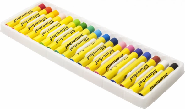 Масляная пастель Silwerhof Create 18цв. дл.70мм д.10мм