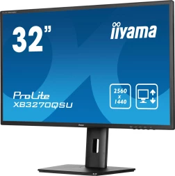 Монитор Iiyama 31.5&amp;quot; ProLite XB3270QSU-B1 черный IPS 16:9 HDMI M/M матовая HAS Piv 250cd 178гр/178гр 2560x1440 100Hz DP 2K USB 8.6кг