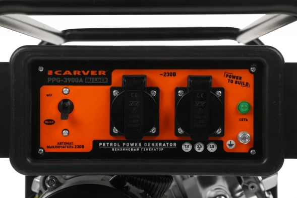 Генератор Carver PPG- 3900A BUILDER 3кВт