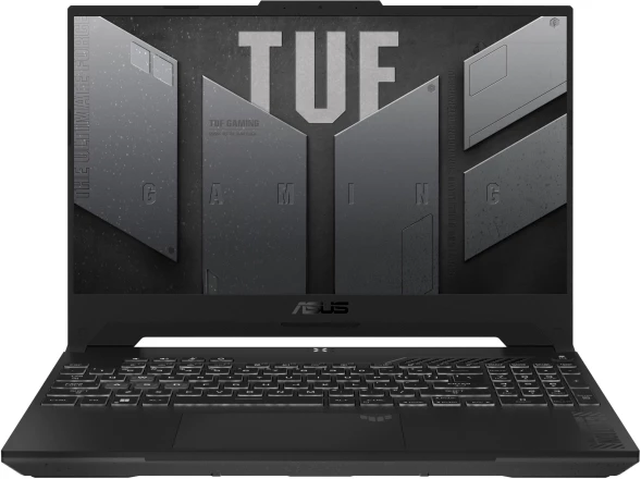 Ноутбук Asus TUF Gaming A15 FA507NVR-LP040 Ryzen 7 7435HS 16Gb SSD512Gb NVIDIA GeForce RTX4060 8Gb 15.6&amp;quot; IPS FHD (1920x1080) без ОС grey WiFi BT Cam (90NR0JK5-M00230)