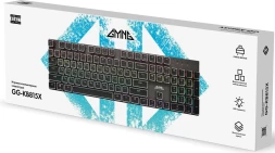 Клавиатура GMNG GG-KB815X механическая черный/белый USB Multimedia for gamer LED (1913914)