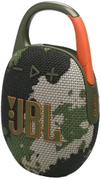 Колонка порт. JBL Clip 5 камуфляж 7W 1.0 BT 10м 1400mAh