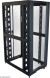 Шкаф коммутационный Lanmaster (LAN-DC-CBP-48UX8X12) напольный 48U 800x1200мм пер.дв.перфор. задн.дв.перфор.2-хст. 1500кг черный