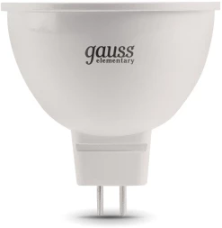 Лампа светодиодная Gauss Elementary 13531 11Вт цок.:GU5.3 софит 180B 6500K св.свеч.бел.хол. MR16 (упак.:1шт)