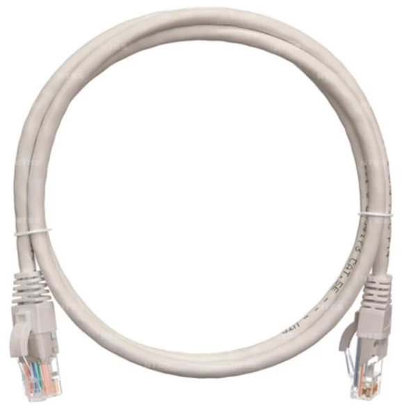 Патч-корд NTSS NTSS-PC-PM-UTP-RJ45-5e-3.0-LSZH-GY U/UTP RJ-45 мод.-RJ-45 мод. кат.5E 3м серый LSZH