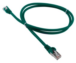 Патч-корд Lanmaster LAN-PC45/S5E-0.5-GN FTP RJ-45 вил.-вилка RJ-45 кат.5E 0.5м зеленый LSZH