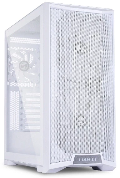 Корпус Lian-Li Lancool 215 белый без БП ATX 6x120mm 4x140mm 2xUSB3.0 audio bott PSU