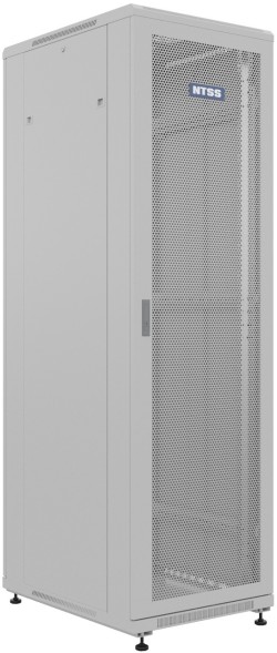 Шкаф серверный NTSS Премиум (NTSS-R42U6080PD/PD) напольный 42U 600x800мм пер.дв.перфор. задн.дв.перфор. 900кг серый 710мм 63кг 1987мм IP20 сталь