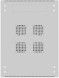 Шкаф серверный NTSS Премиум (NTSS-R42U6080PD/PD) напольный 42U 600x800мм пер.дв.перфор. задн.дв.перфор. 900кг серый 710мм 63кг 1987мм IP20 сталь