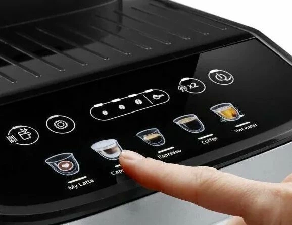Кофемашина Delonghi Magnifica Evo ECAM290.61.SB 1450Вт серебристый/черный