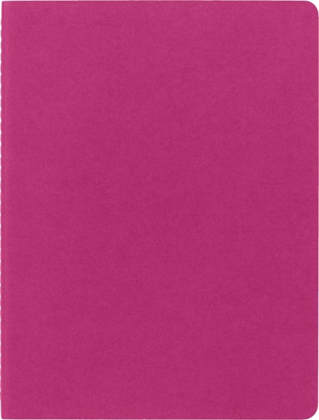Блокнот Moleskine CAHIER JOURNAL CH023D17 XLarge 190х250мм обложка картон 120стр. нелинованный розовый неон (3шт)