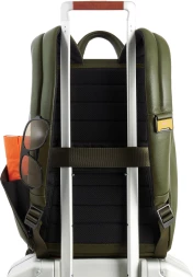 Рюкзак мужской Piquadro Russel CA6766W137/VE2 хаки натур.кожа